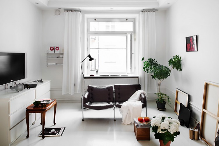 Redecorated One Room Apartment in Stockholm, Sweden 1177 750x500 Redecorated One Room Apartment in Stockholm, Sweden