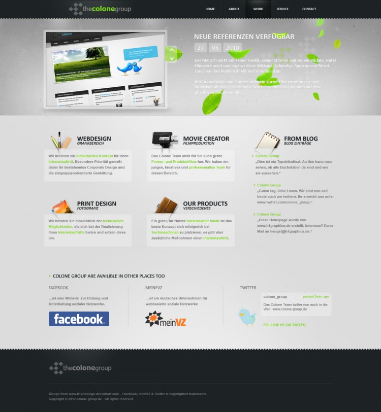 13 Top Portfolio Web Designs 15 top portfolio web designs81 750x812 13 Top Portfolio Web Designs
