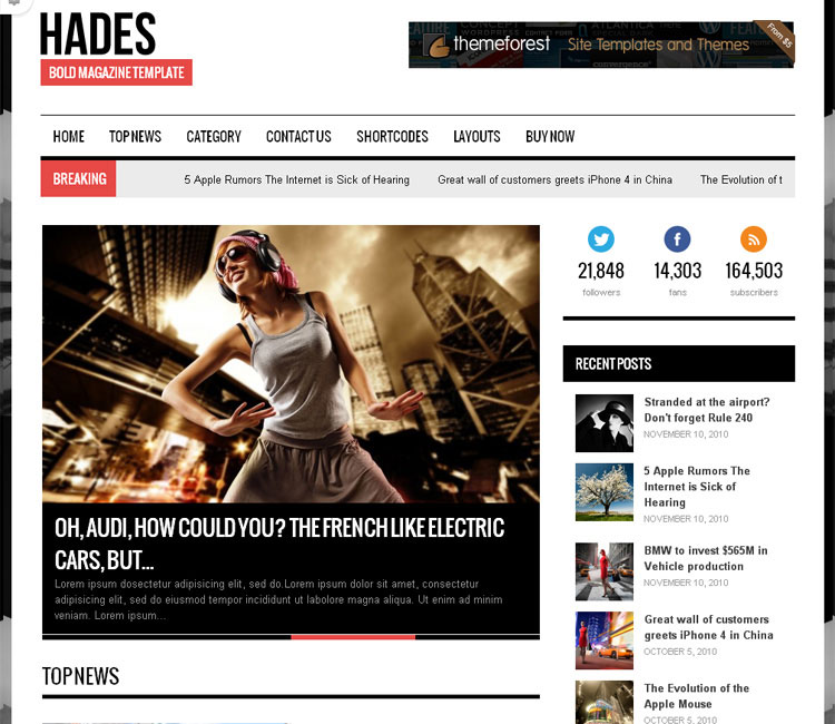 20+ New Free Premium Magazine WordPress Themes 2084 20+ New Free Premium Magazine WordPress Themes