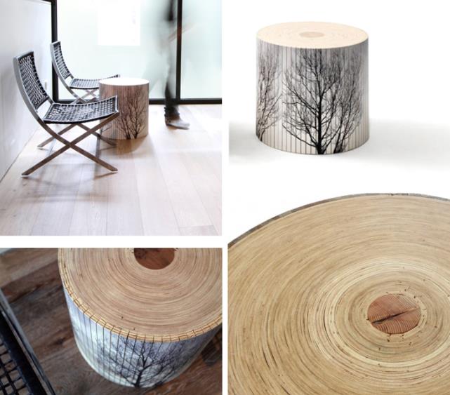 EarlPinto Log Stool EarlPinto Log Stool