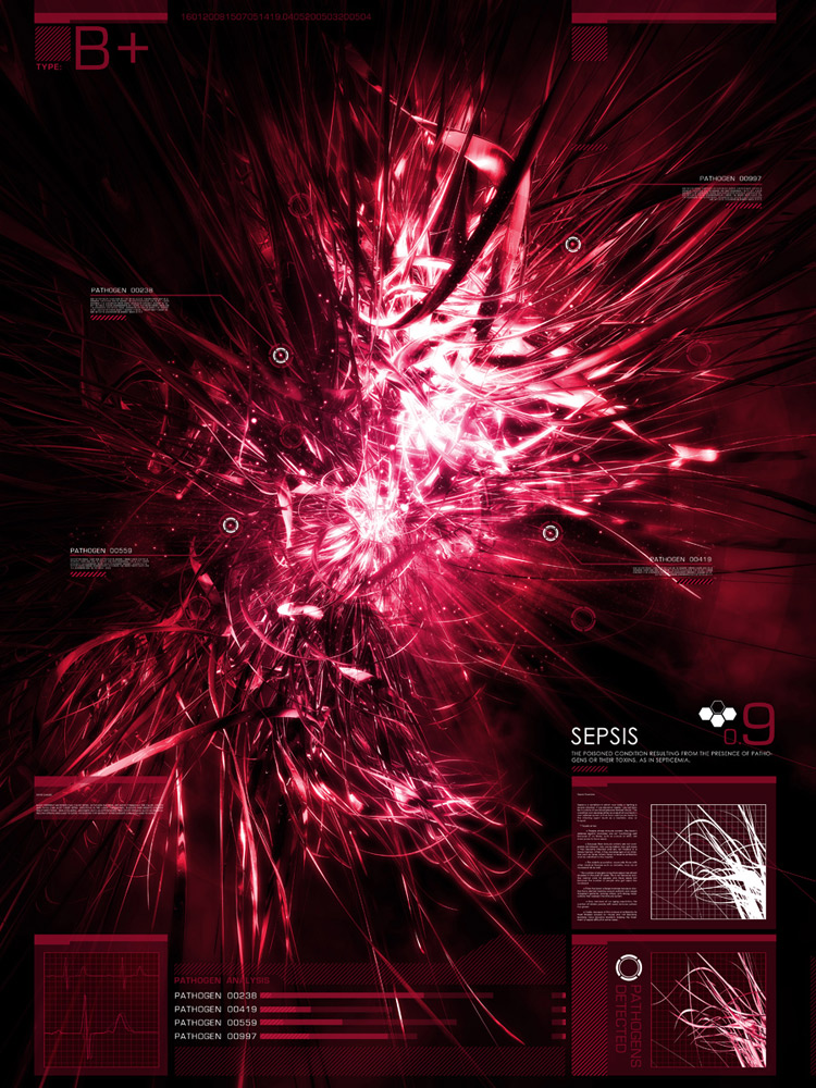 Future user interface design poster, Ctrl alt Design Daydreams like manframes ctrl alt design boston art posterSepsis 18x24 1 Future user interface design poster, Ctrl alt Design