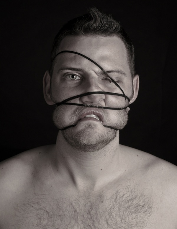 Dismorfobina Models disfigured by Elastic Bands Dismorfobina photography 02 Dismorfobina Models disfigured by Elastic Bands
