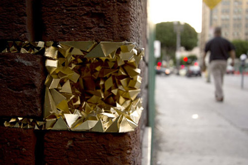 Urban Geode Street Art in Los Angeles Urban Geode Street Art in Los Angeles