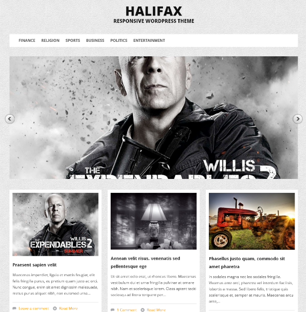 Halifax Free WordPress Theme   Halifax Free WordPress Theme 
