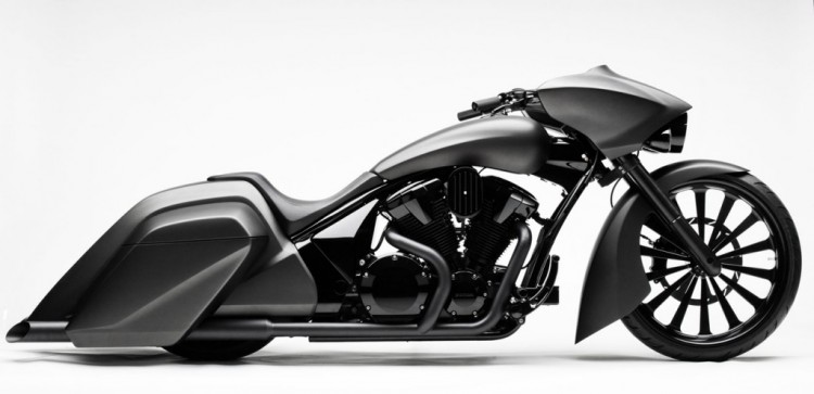 25 Creative And Amazing Motorcycles Designs Honda Stateline Slammer Bagger Concept 750x363 25 Creative And Amazing Motorcycles Designs