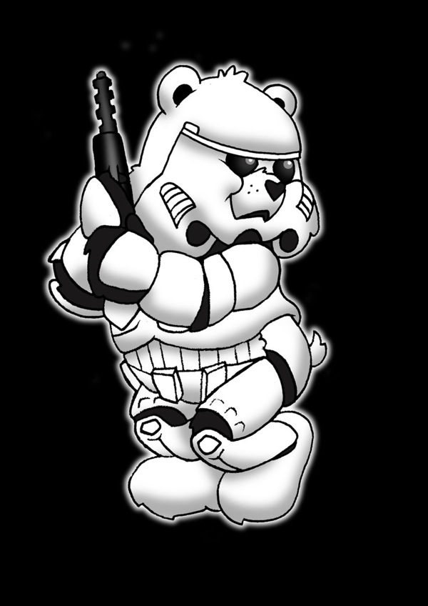 Iconic Care Bear Stormtrooper Iconic Care Bears