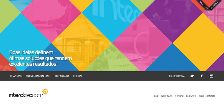 Interativacoms Web Design Inspiration #8