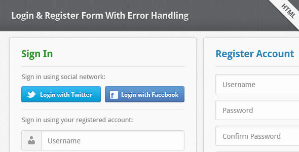 30 Excellent Free CSS3 Forms Login 30 Excellent Free CSS3 Forms