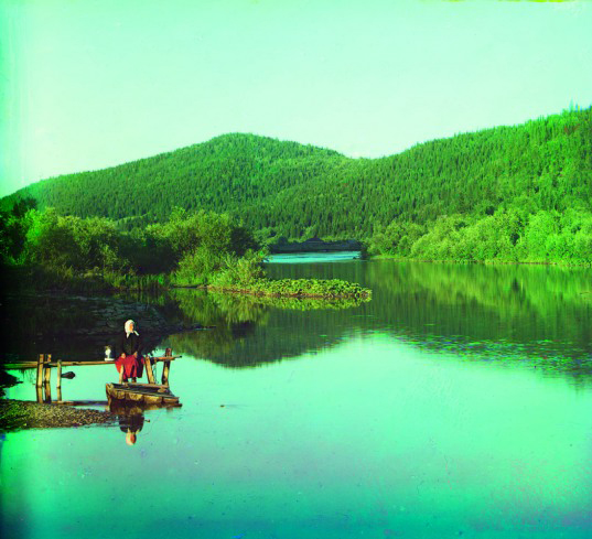 On the Sim River 1910 Rare Color Photographs of Czarist Russia from 1905 1910