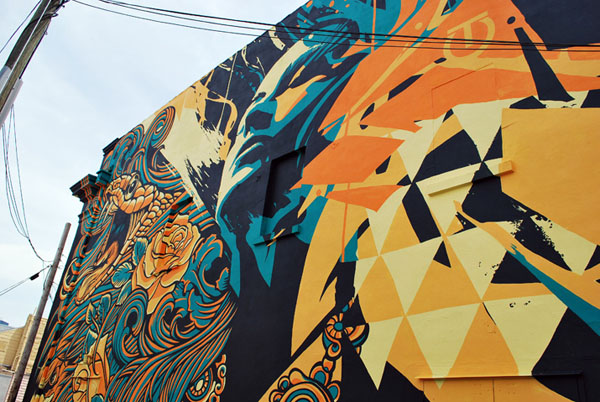 Pale Horse x Tes One: State Theatre Mural State Theatre 3 Pale Horse x Tes One: State Theatre Mural