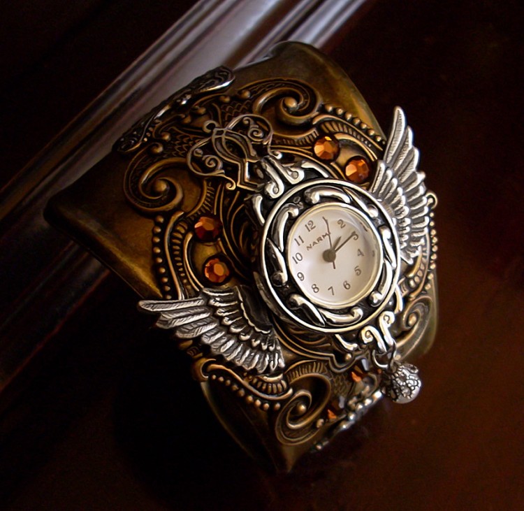Epic Artisan Craft Pictures Steampunk Cuff Bracelet 4 by Aranwen 750x731 Epic Artisan Craft Pictures