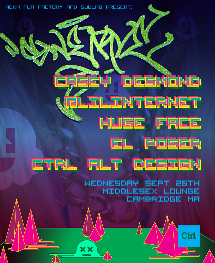 Swerve Concert Poster Design, Ctrl Alt Design Swerve ctrl alt design 001 Swerve Concert Poster Design, Ctrl Alt Design