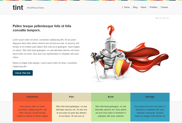 Tint Free Simple wordpress theme  Best Free Premium Simple wordpress themes For 2012 