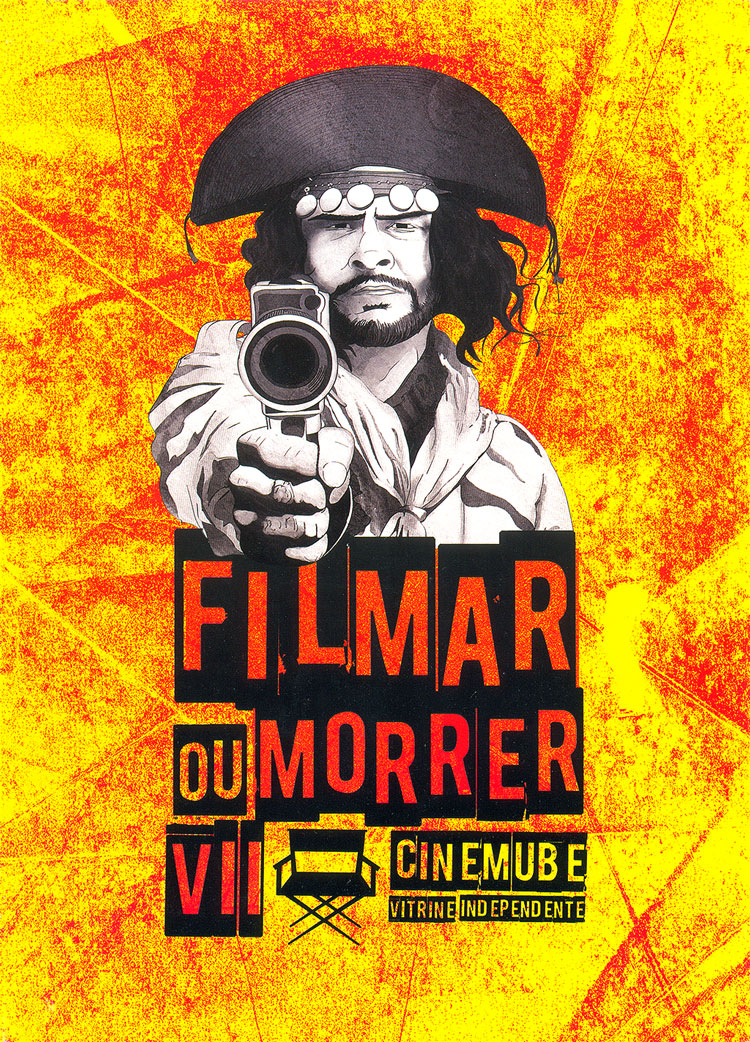 Shoot or Die film festival design case VIII CMVI flyer 01 Shoot or Die film festival design case