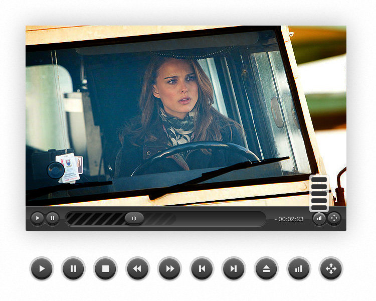 30+ Music Player PSD Files Video Player 30+ Music Player PSD Files