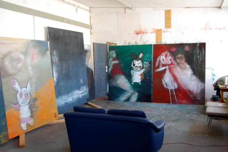 Reiner Heidorn, an amazing German artist atelier 750x501 Reiner Heidorn, an amazing German artist