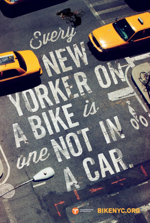 Bike Like a New Yorker Campaign by BikeNYC Bike Like a New Yorker Campaign by BikeNYC