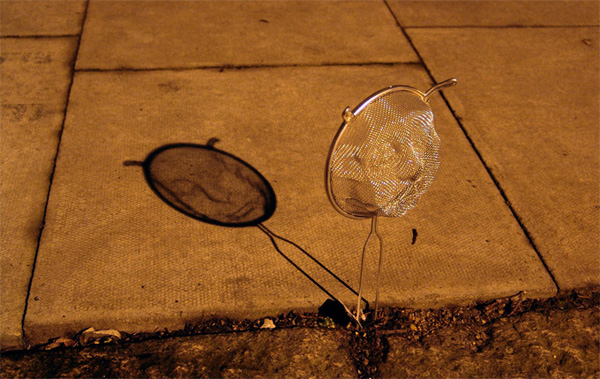 Urban Installation Casts Shadows of Faces Urban Installation Casts Shadows of Faces