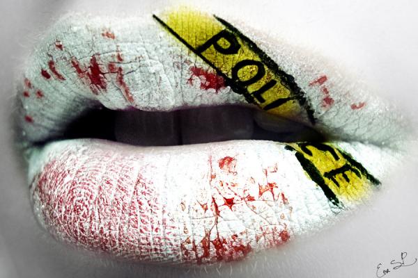 Fashion Lips by Eva Senín Pernas crime scene lip art by chuchy5600 400 Fashion Lips by Eva Senín Pernas