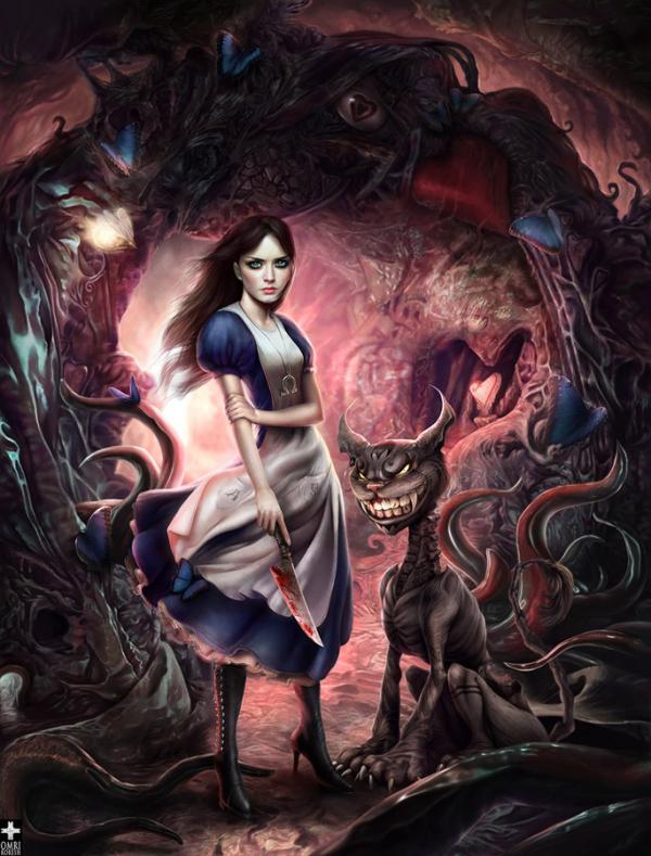 Digital Art by Omri Koresh dark wonderland s by Omri Koresh600 7891 Digital Art by Omri Koresh