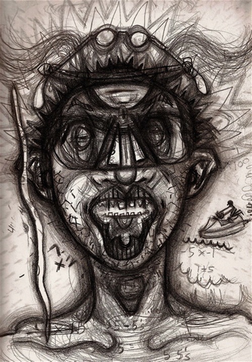 Self Portraits under the Influence of 13 different Drugs drugged self portraits 03 Self Portraits under the Influence of 13 different Drugs