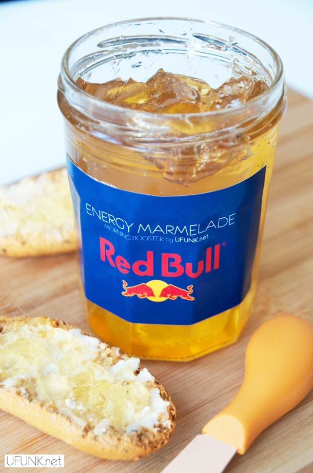 energy marmelade ufunk 11 Energy Marmelade Morning Booster   The Redbull Jam !