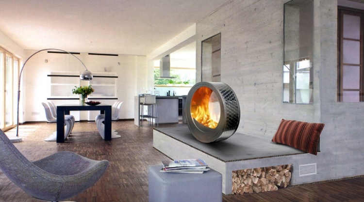 fire 3 Modern Interior Fireplaces