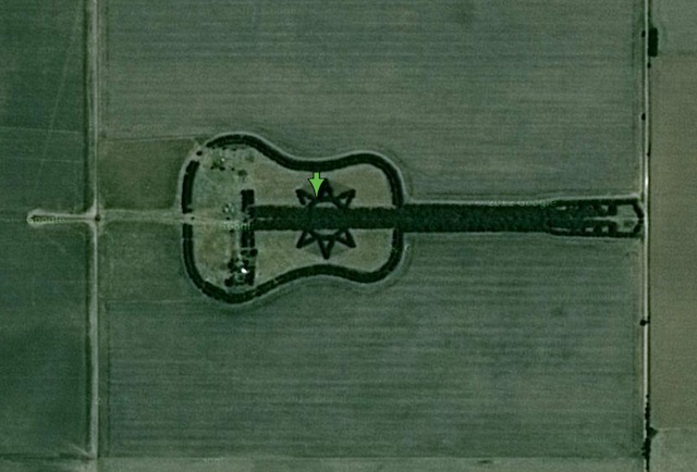 forest guitar 05 Forest in Shape of a Guitar in Argentina 