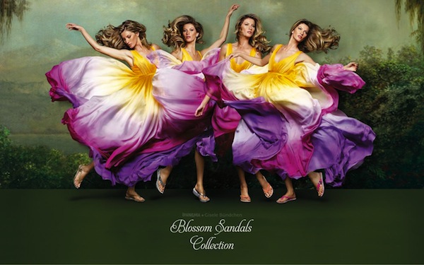 Blossom Sandals gisele bundchen ipanema blossom sandals collection 2012 2 Blossom Sandals