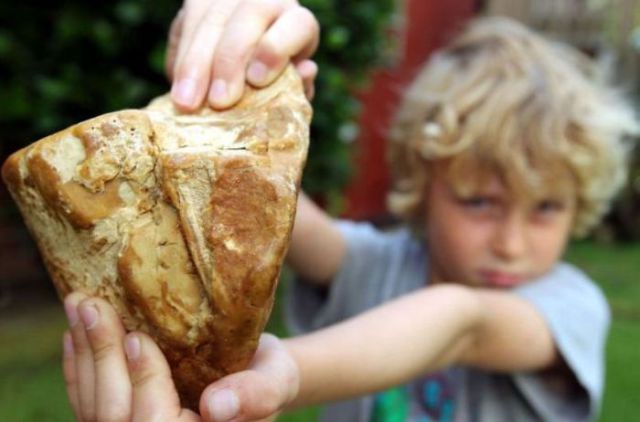 A simple Yellowish rock worth $60K gross but valuable find 640 04 A simple Yellowish rock worth $60K