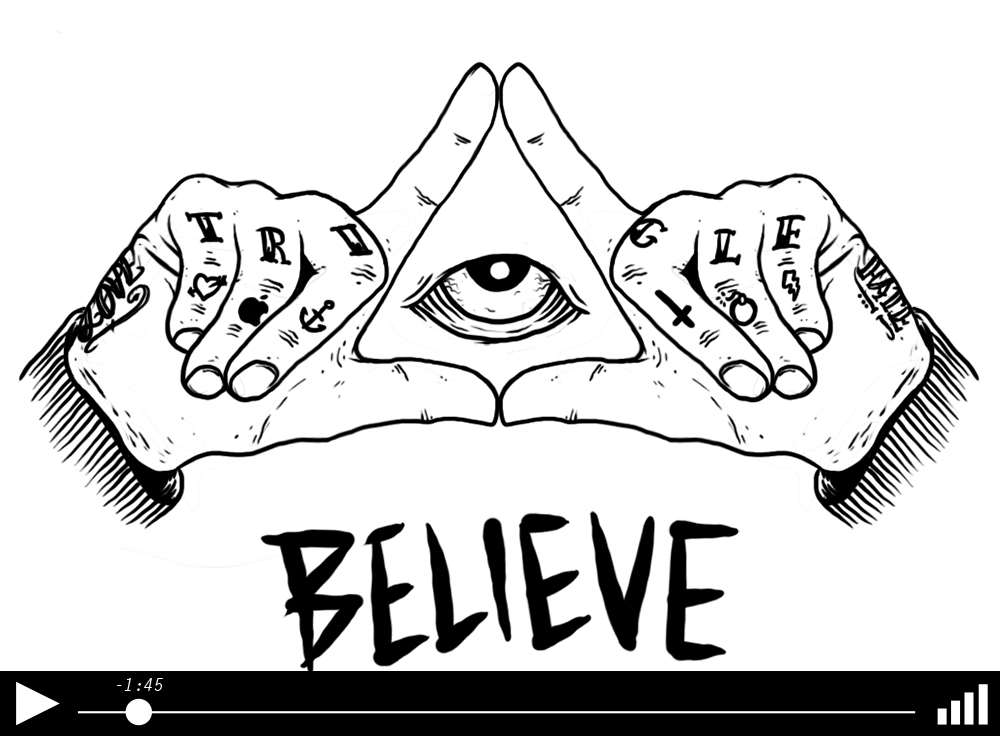 Amazing Illustration Tutorial / PLAY VIDEO: ( http://goo.gl/RoNAA ) hands triangle play Amazing Illustration Tutorial / PLAY VIDEO: ( http://goo.gl/RoNAA )