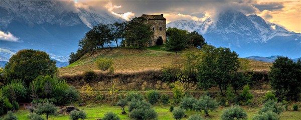 45+ Dual Monitors Desktop Wallpapers To Spice Up Your Desktop house built between the mountains 45+ Dual Monitors Desktop Wallpapers To Spice Up Your Desktop
