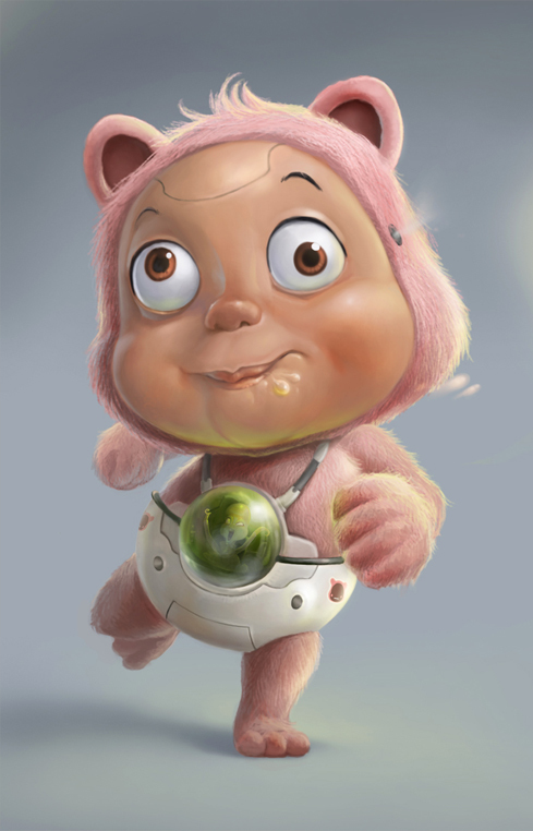 i1b145 Character design : UFO team
