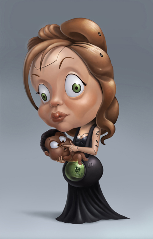 i1c142 Character design : UFO team