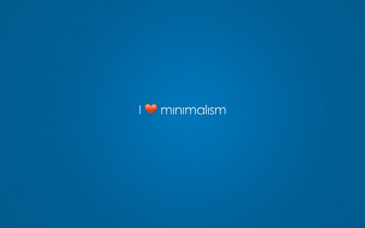 30 Beautiful Minimalist Wallpaper for Desktop Background i love minimalism wallpaper by Freeq22 750x469 30 Beautiful Minimalist Wallpaper for Desktop Background
