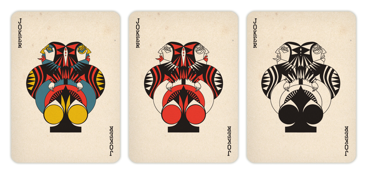 Poker Playing Cards by Gosia Herba. joker1 Poker Playing Cards by Gosia Herba.