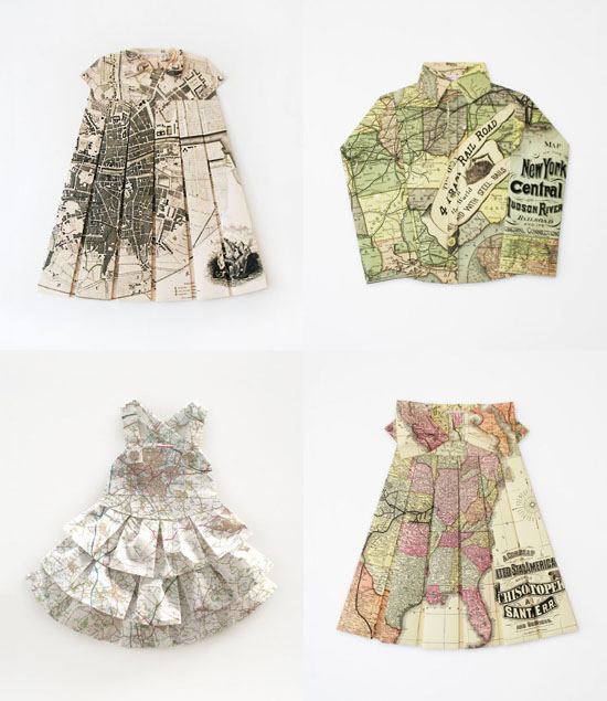 Les robes géographiques by Elisabeth Lecourt lecourt 0 Les robes géographiques by Elisabeth Lecourt