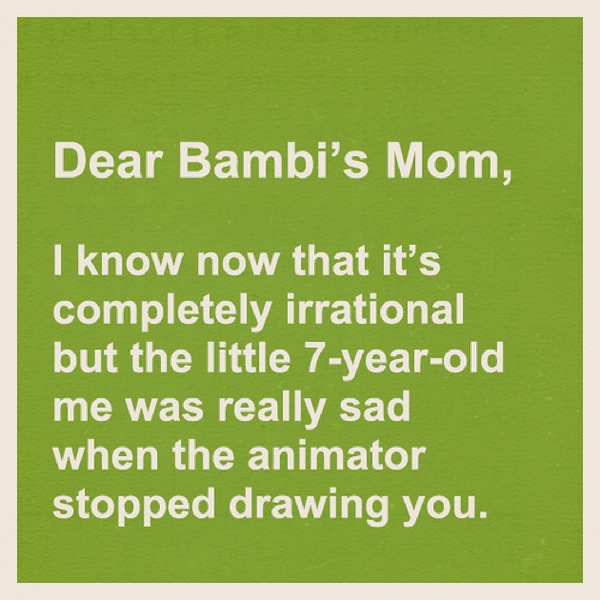 Letters to Fictional People Letters to Fictional People