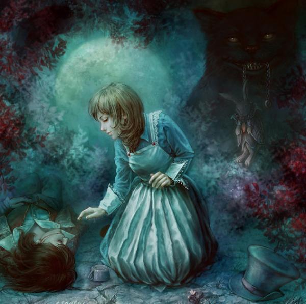 Digital Paintings by Eva Soulu pretenders by lamp ag600 597 Digital Paintings by Eva Soulu