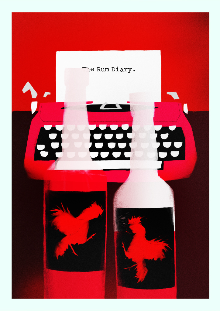 THE RUM DIARY by Rocco Malatesta rumdiary red THE RUM DIARY by Rocco Malatesta