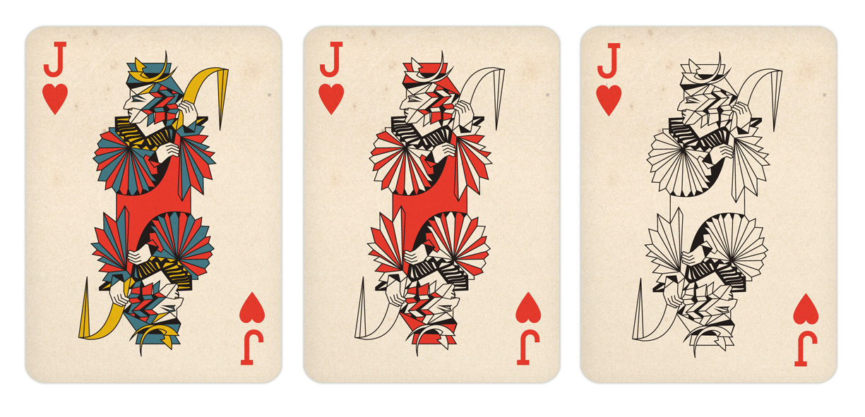Poker Playing Cards by Gosia Herba. serceJopek1 Poker Playing Cards by Gosia Herba.