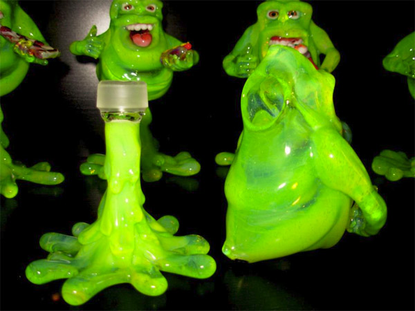 Ghostbusters Slimer Glass Pipe slimer glass pipe ghostbuster 1 Ghostbusters Slimer Glass Pipe