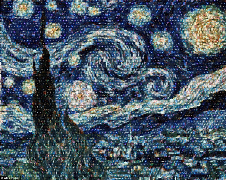 starrynight1 Collage by Alex Parker