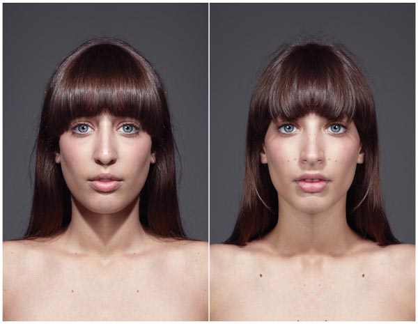 Portrait Series Explores Facial Symmetry and its Impact on Beauty Portrait Series Explores Facial Symmetry and its Impact on Beauty