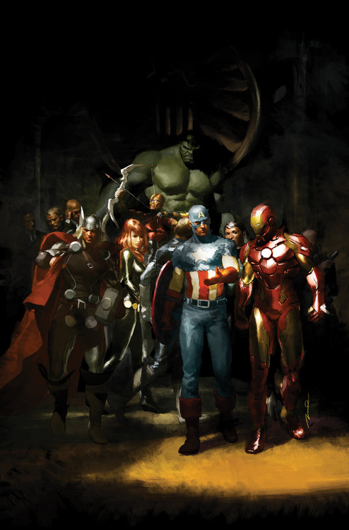 Avengers Paintings tumblr max7ch8fED1rdbngho2 500 Avengers Paintings