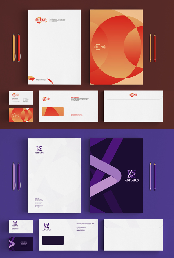 Identity design by Utopia branding agency utopia branding agency stationery design 2 Identity design by Utopia branding agency