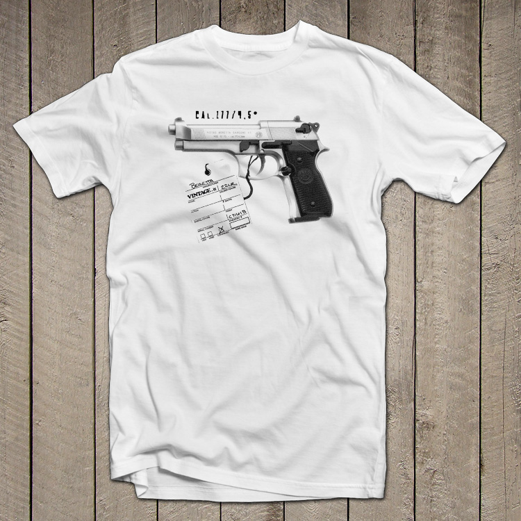 vintage neramilano beretta 92fs Beretta 92fs t shirt
