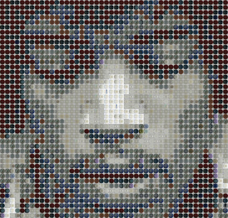Button Portraits by WBK wbk4 Button Portraits by WBK
