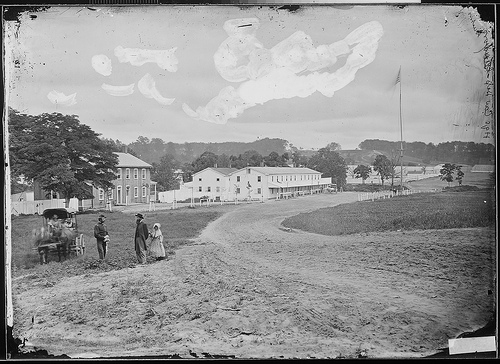 Photos of Washington D.C. ca. 1860 ca. 1865 03 Cavalry Depot at Giesboro D.C. Photos of Washington D.C. ca. 1860 ca. 1865