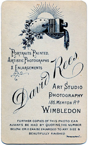 04 DavidRees London Vintage Photographic Studio Cards
